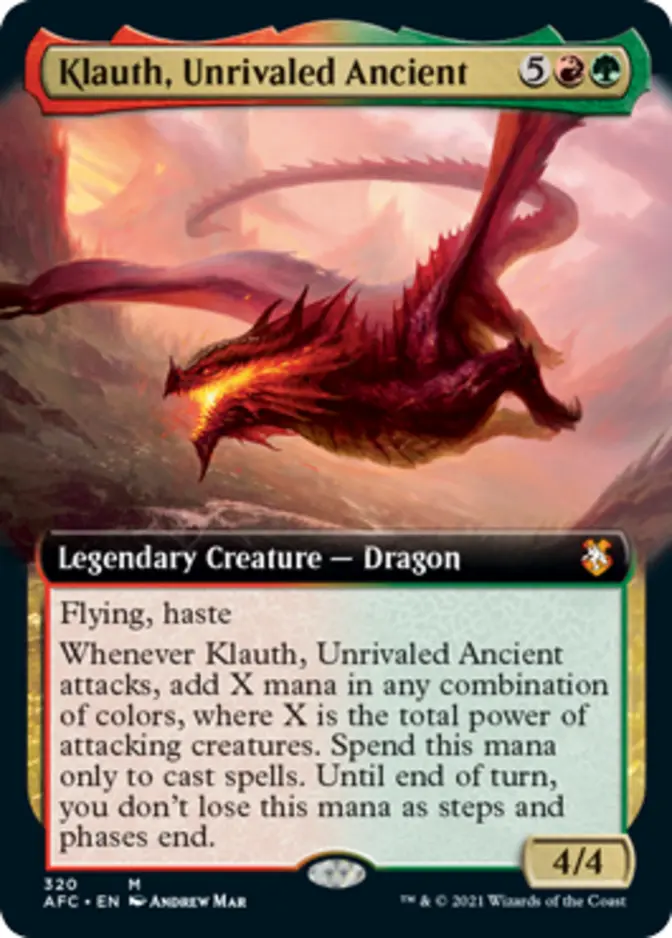 Klauth, Unrivaled Ancient <extended> [AFC]
