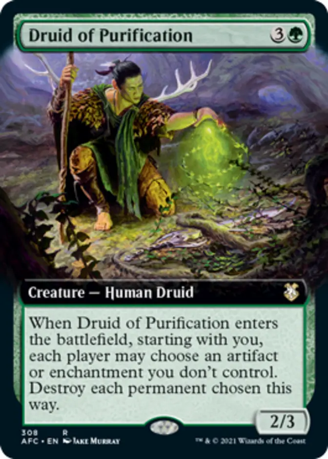 Druid of Purification <extended> [AFC]