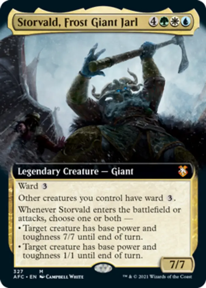 Storvald, Frost Giant Jarl <extended> [AFC]