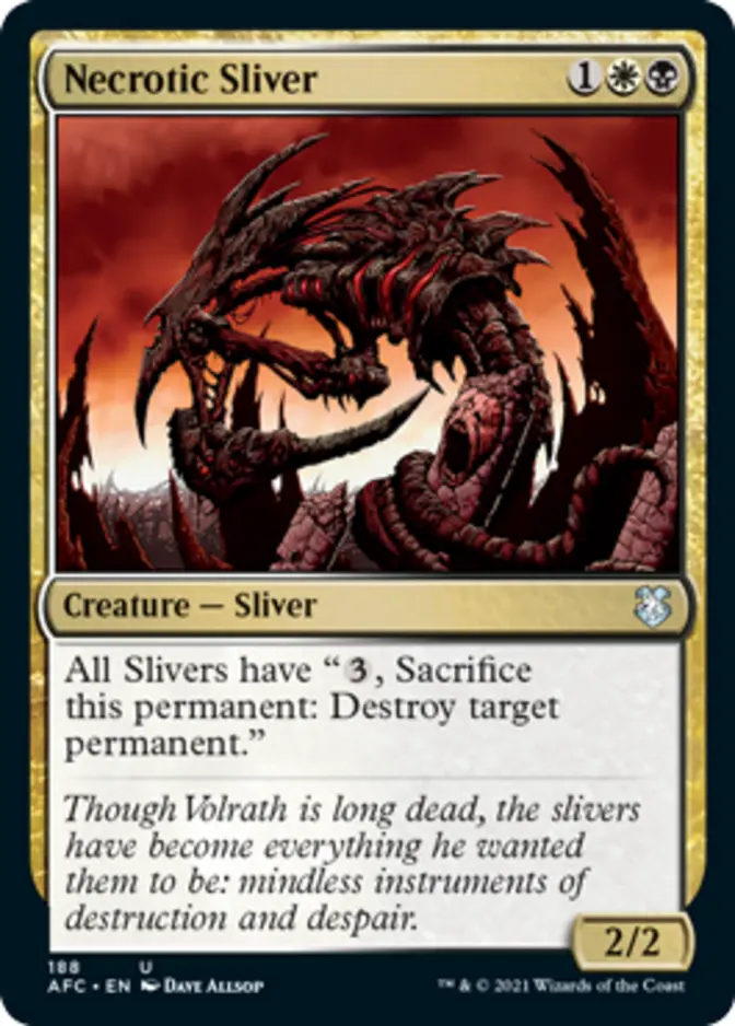 Necrotic Sliver [AFC]