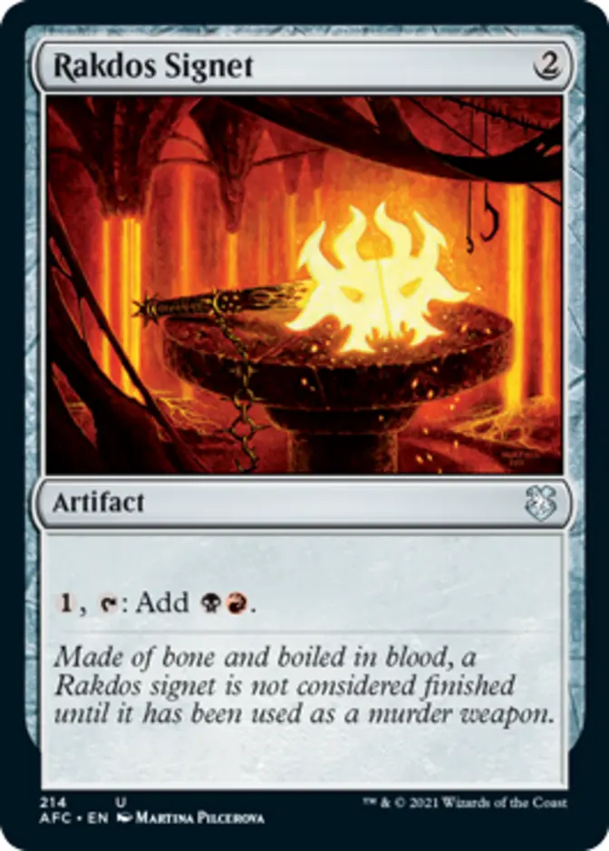 Rakdos Signet [AFC]