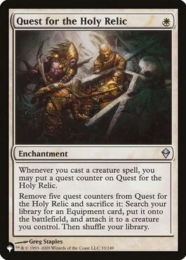 Quest for the Holy Relic