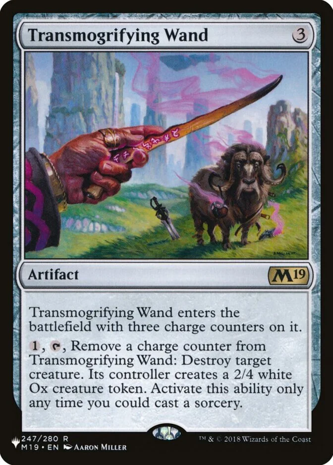 Transmogrifying Wand [PLIST]