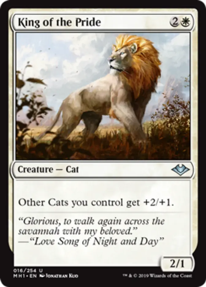 King of the Pride [J21]