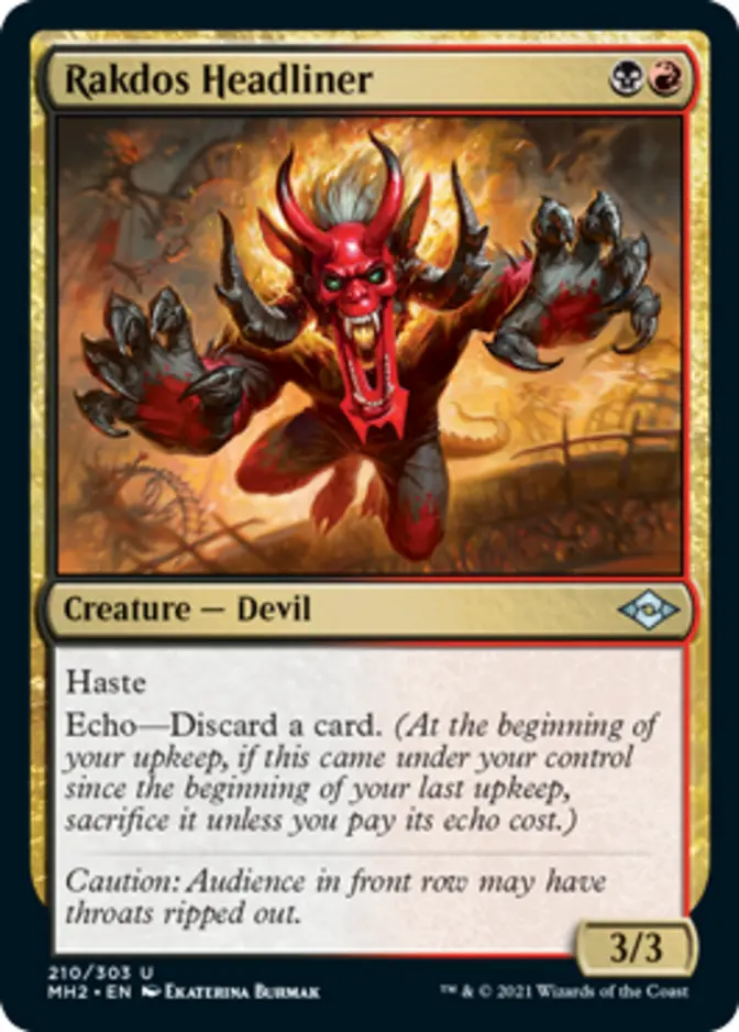 Rakdos Headliner [J21]