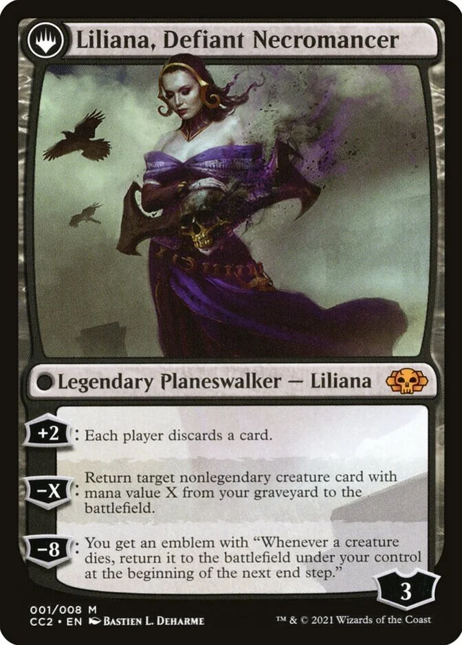 Liliana, Defiant Necromancer [CC2]