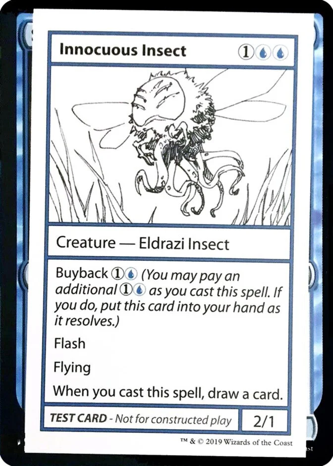 Innocuous Insect <playtest - no pw symbol> [MB1]