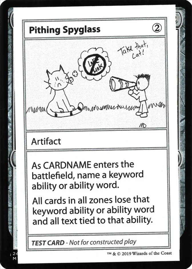 Pithing Spyglass <playtest - no pw symbol> [MB1]