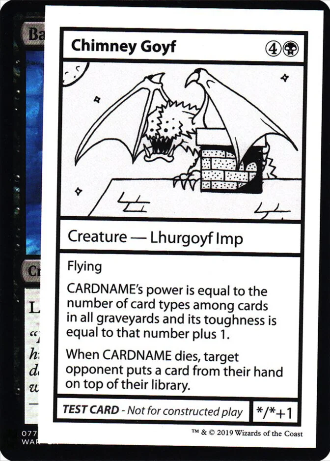 Chimney Goyf <playtest - no pw symbol> [MB1]