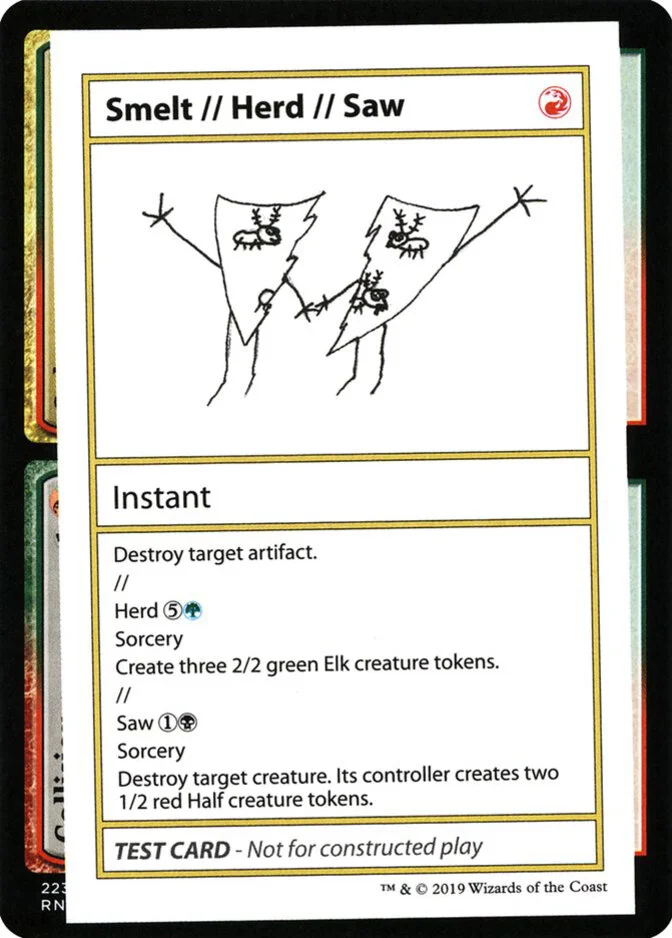 Smelt // Herd // Saw <playtest - no pw symbol> [MB1]