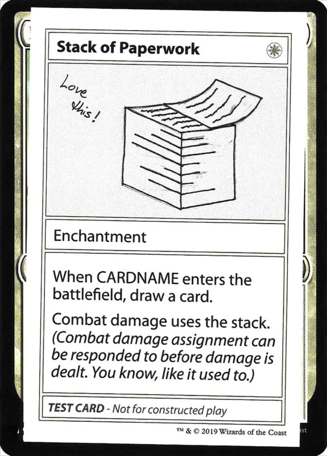 Stack of Paperwork <playtest - no pw symbol> [MB1]