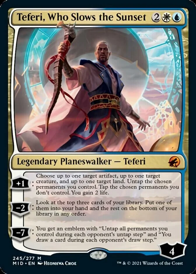 Teferi, Who Slows the Sunset [MID]