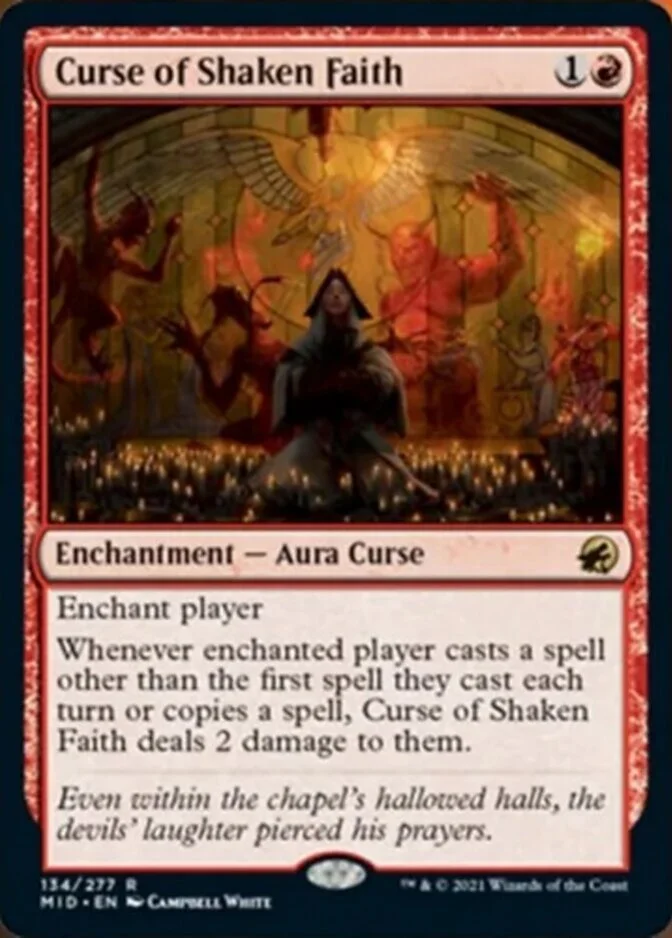 Curse of Shaken Faith [MID] (F)