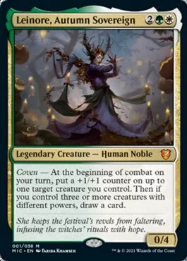 Magic Commander Innistrad: Midnight Hunt – Mazo De 100 Cartas (Leinore O Wilhelt) Con Mecánicas De Congregación Y Descomposición (2 Cartas Premium)