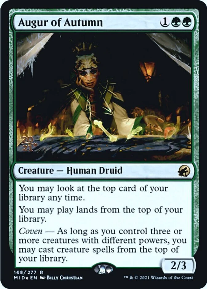 Augur of Autumn <prerelease> [MID] (F)