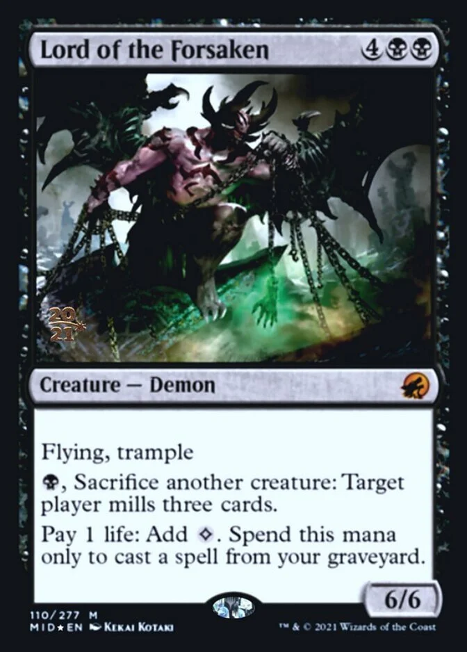 Lord of the Forsaken <prerelease> [MID] (F)