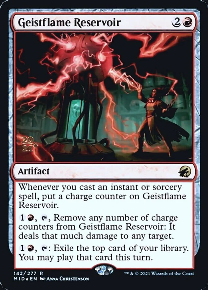 Geistflame Reservoir <prerelease> [MID] (F)
