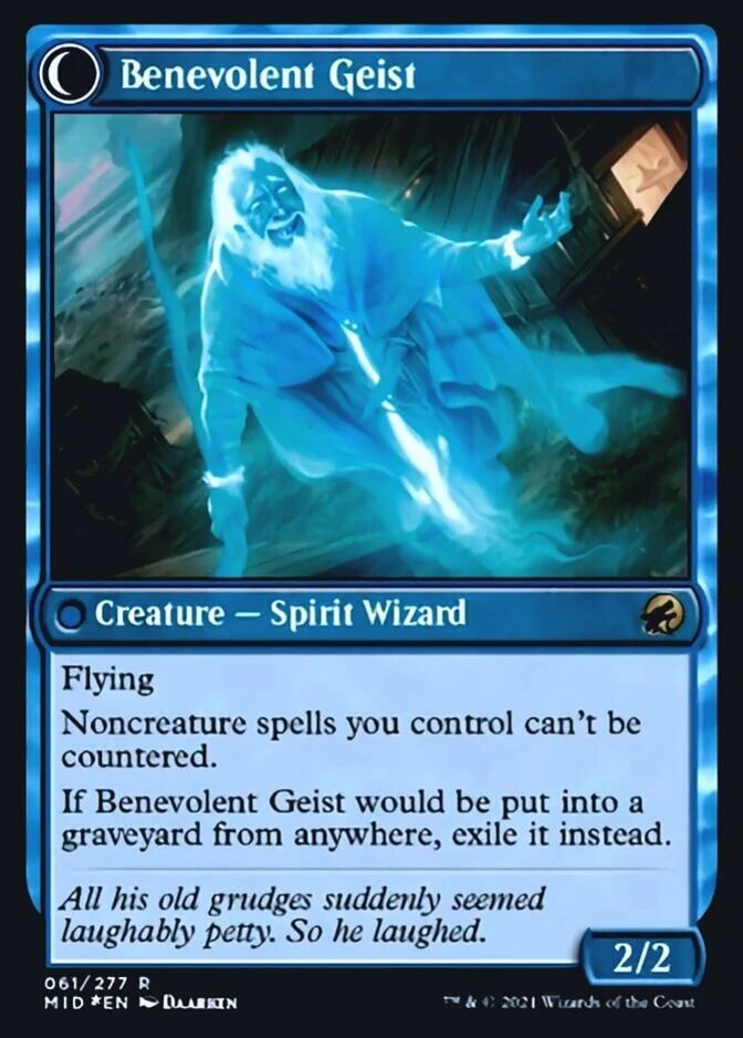 Benevolent Geist <prerelease> [MID] (F)