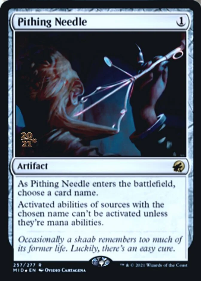 Pithing Needle <prerelease> [MID] (F)