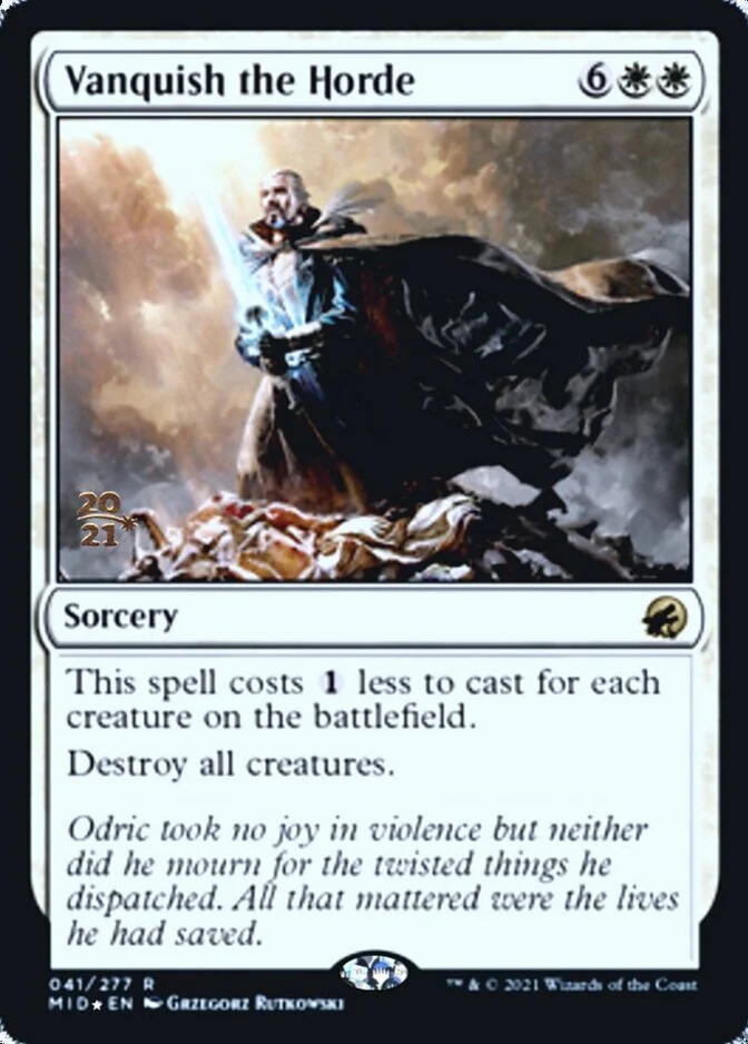 Vanquish the Horde <prerelease> [MID] (F)