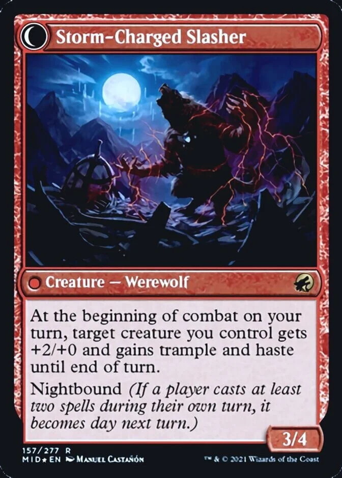 Storm-Charged Slasher <prerelease> [MID] (F)