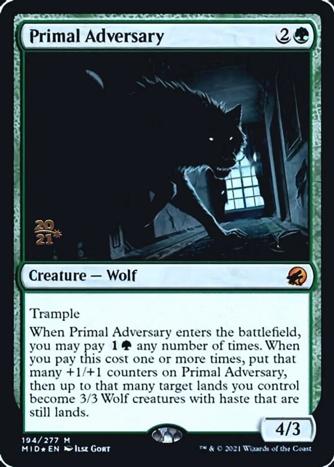 Primal Adversary <prerelease> [MID] (F)