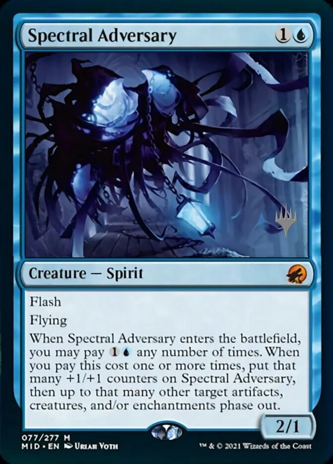 Spectral Adversary <planeswalker stamp> [MID]