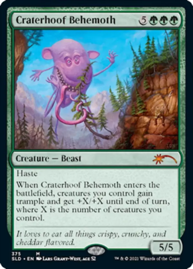 Craterhoof Behemoth <adult drawing> [SLD]