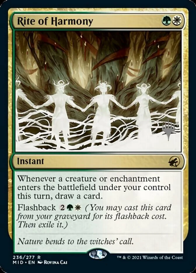 Rite of Harmony <planeswalker stamp> [MID] (F)