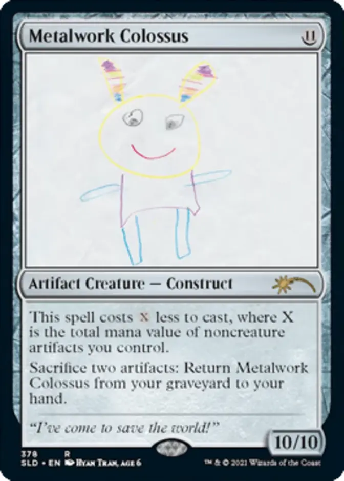 Metalwork Colossus <child drawing> [SLD]