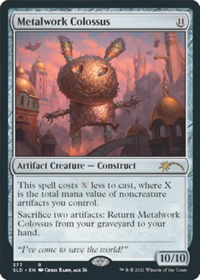 Metalwork Colossus <adult drawing> [SLD]