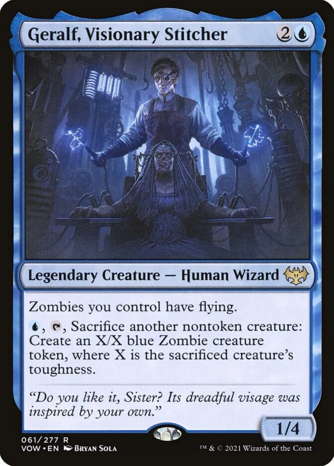 Geralf, Visionary Stitcher [VOW]