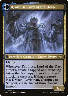 kraken deck mtg commander Gift Bundle, edition At the beginning of your upkeep Kraken, Leviathan, and serpents oh
