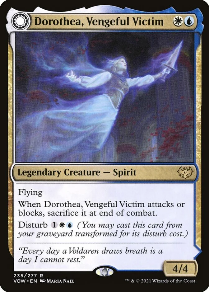 Dorothea, Vengeful Victim [VOW]