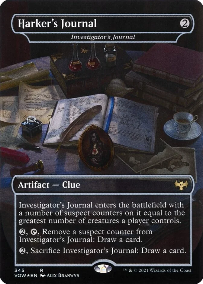 Investigator's Journal <Harker's Journal> [VOW]