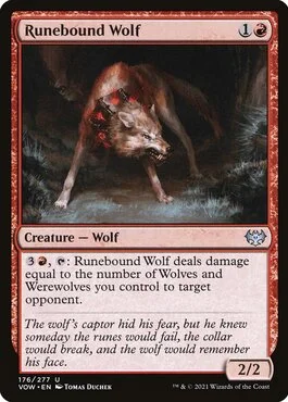 Runebound Wolf