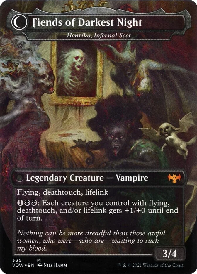 Henrika, Infernal Seer <Fiends of Darkest Night> [VOW]