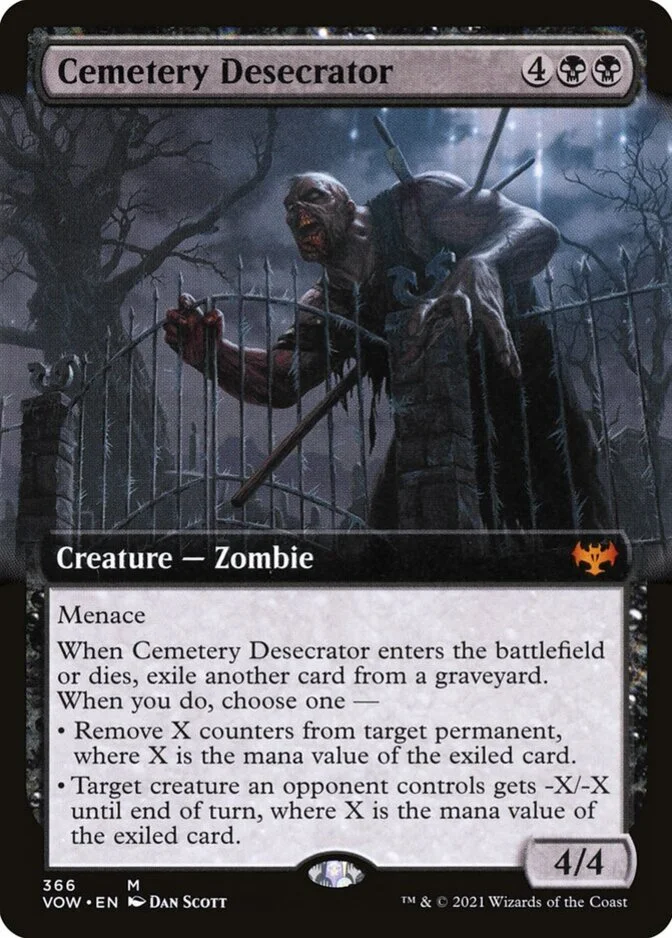 Cemetery Desecrator <extended> [VOW]