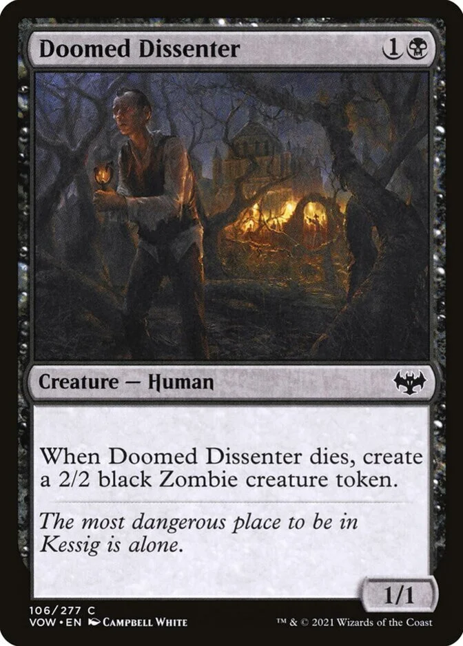 Doomed Dissenter [VOW]