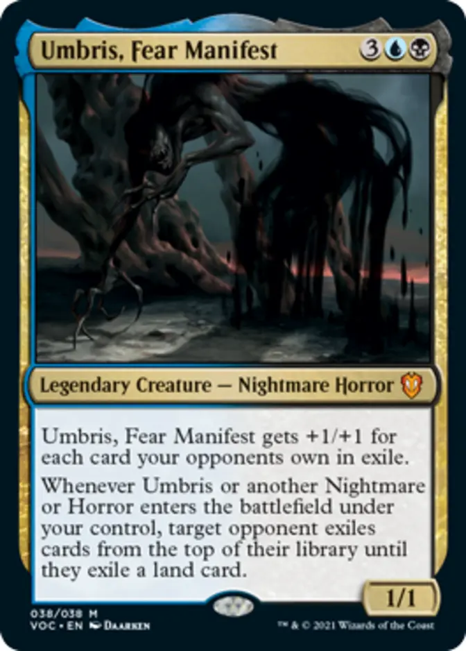 Umbris, Fear Manifest [VOC]