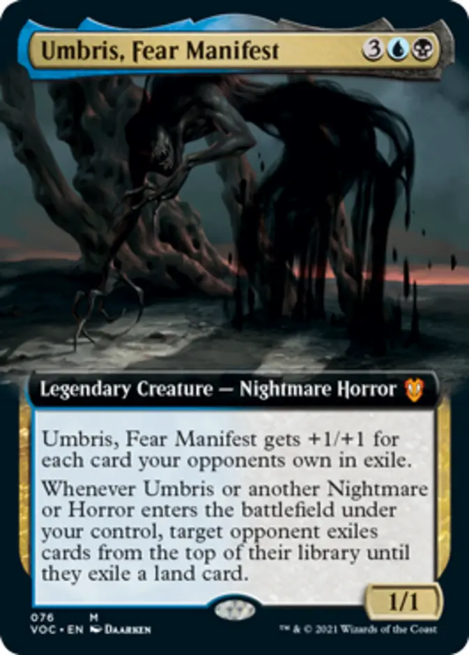 Umbris, Fear Manifest <extended> [VOC]