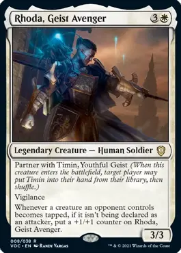 Rhoda, Geist Avenger