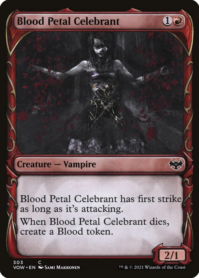 Blood Petal Celebrant <showcase> [VOW] (F)