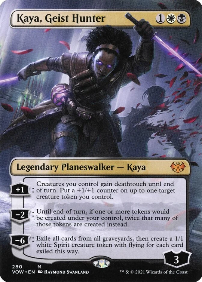 Kaya, Geist Hunter <borderless> [VOW] (F)