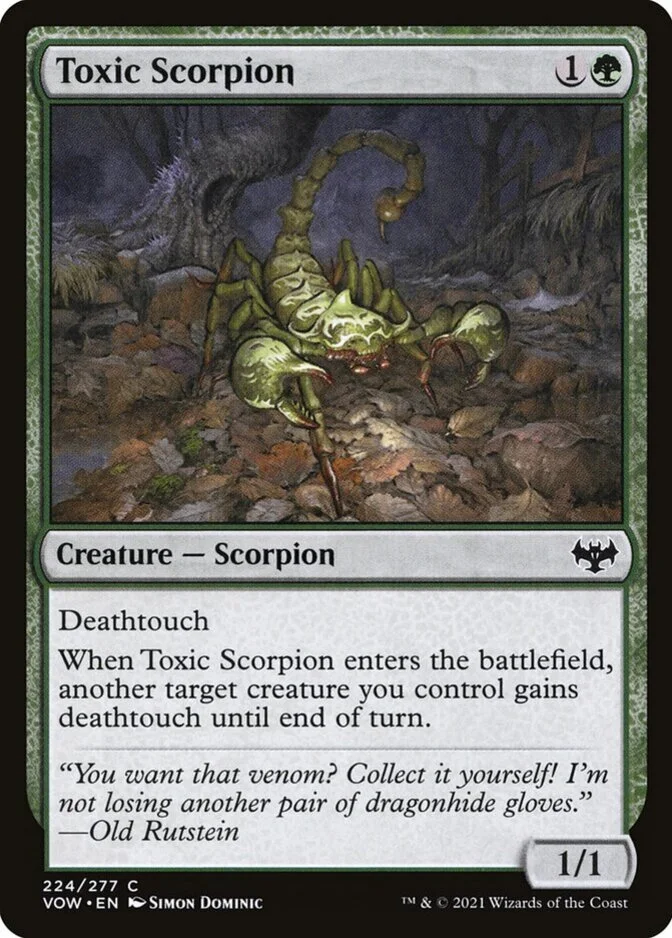 Toxic Scorpion [VOW] (F)