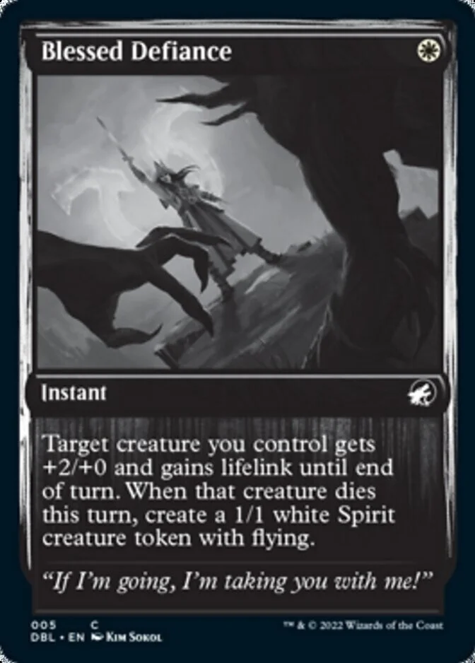 Blessed Defiance [DBL]