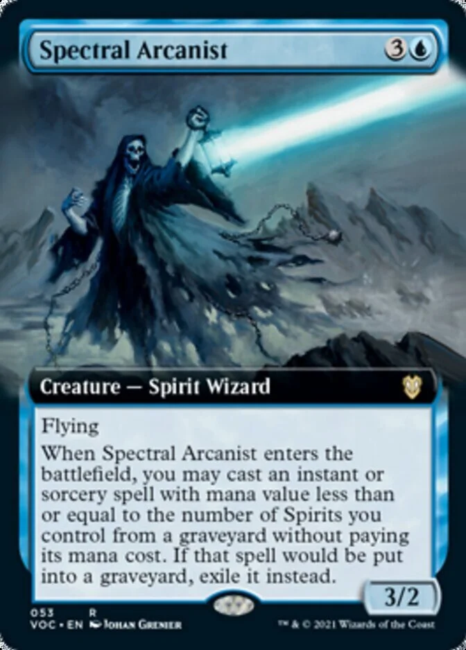 Spectral Arcanist <extended> [VOC]