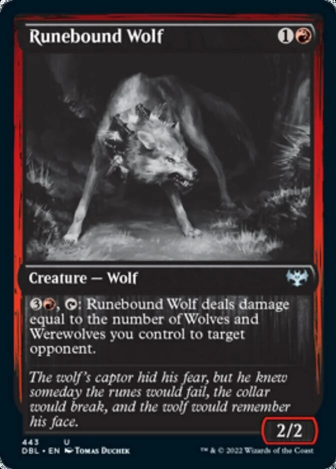 Runebound Wolf [DBL]