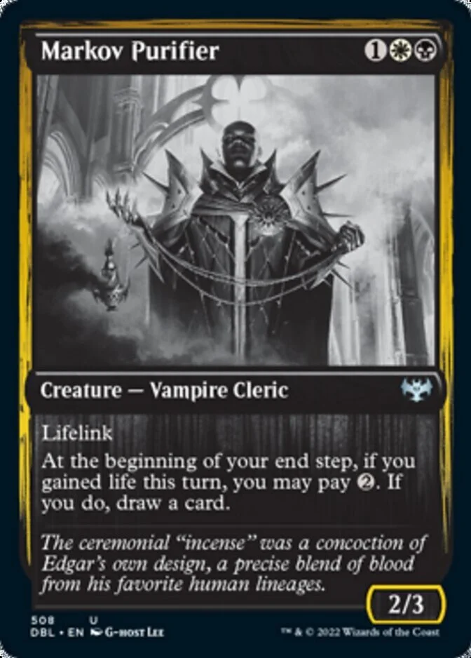 Markov Purifier [DBL]