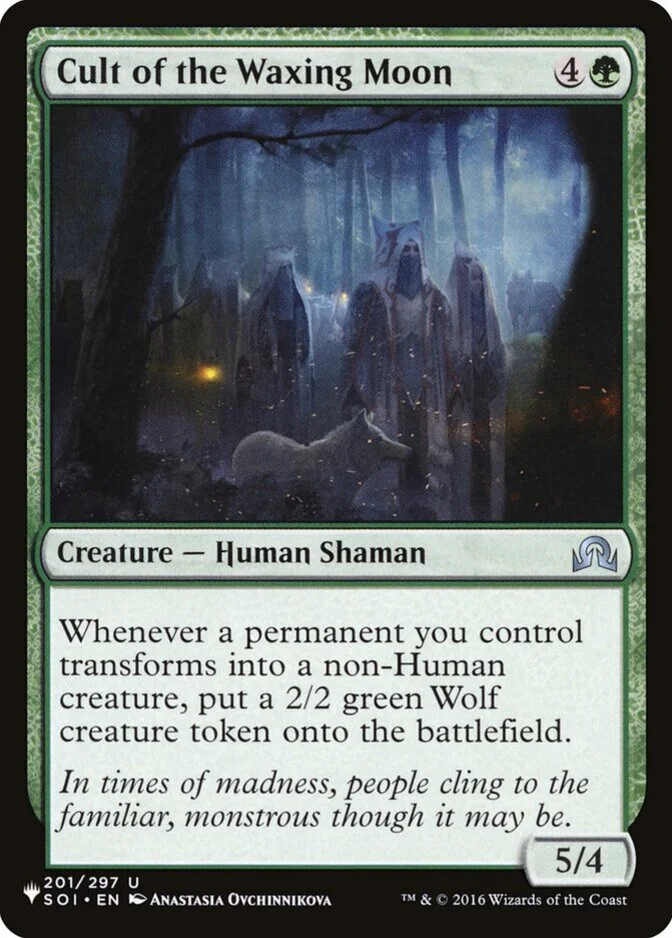 Cult of the Waxing Moon [PLIST]